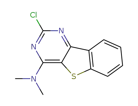 2-chloro-4-dimethylamino-benzo[4,5]thieno[3,2-d]pyrimidine