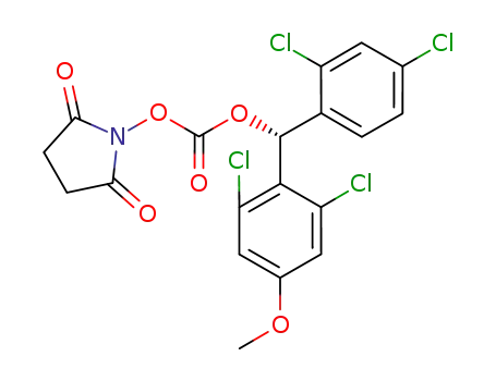 ((R)-(2,6-dichloro-4-methoxyphenyl)(2,4-dichlorophenyl)methyl) N-succinimidyl carbonate