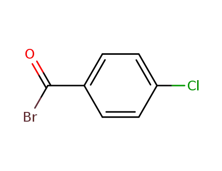 Molecular Structure of 874-59-9 (Benzoyl bromide, 4-chloro-)