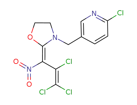 2-chloro-5-{[(2E)-2-(2,3,3-trichloro-1-nitroprop-2-en-1-ylidene)-1,3-oxazolidin-3-yl]methyl}pyridine
