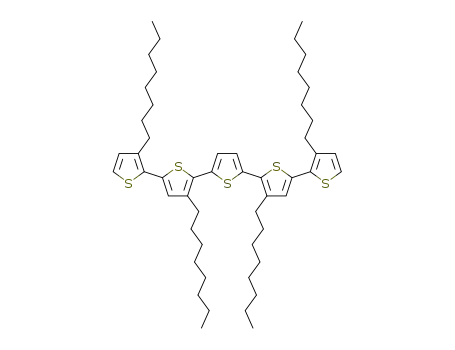 3,3′,3′″,3″″-tetraoctyl-2,5′:2′,5″:2″,2′″:5′″,2″″-pentathiophene