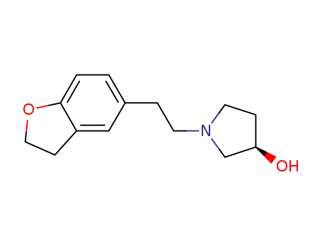 (3R)-1-[2-(2,3-dihydro-1-benzofuran-5-yl)ethyl]pyrrolidin-3-ol