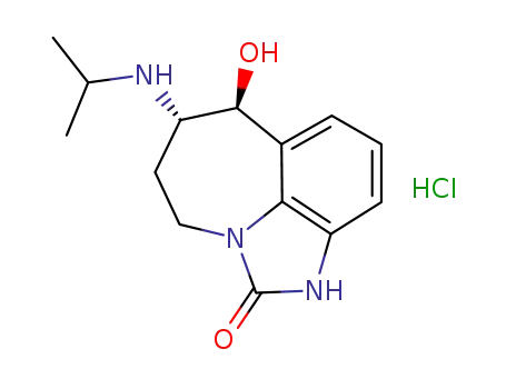 (6R,7R)-rel-4,5,6,7-tetrahydro-7-hydroxy-6-[(1-methylethyl)amino]imidazo[4,5,1-jk][1]benzazepin-2(1H)-one hydrochloride