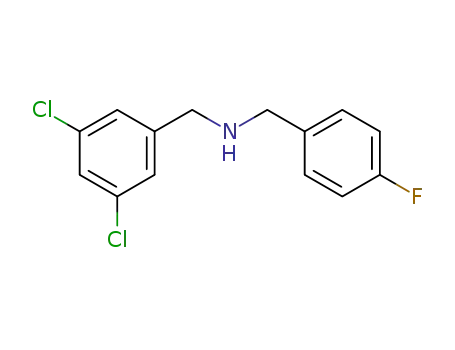 N-(3,5-dichlorobenzyl)-1-(4-fluorophenyl)methanamine