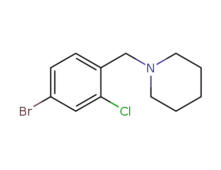 1-(4-bromo-2-chlorobenzyl)piperidine
