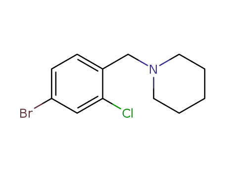 1-(4-Bromo-2-chlorophenyl)methyl
piperidine