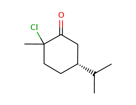 (5R)-2-chloro-2-methyl-5-isopropylcyclohexanone
