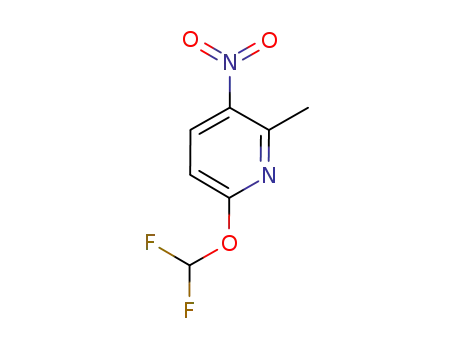 6-(difluoromethoxy)-2-methyl-3-nitropyridine