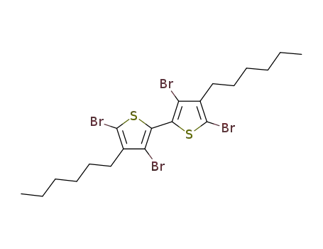 3,3'5,5'-tetrabromo-4,4’-di-n-hexyl-2,2’-bithiophene