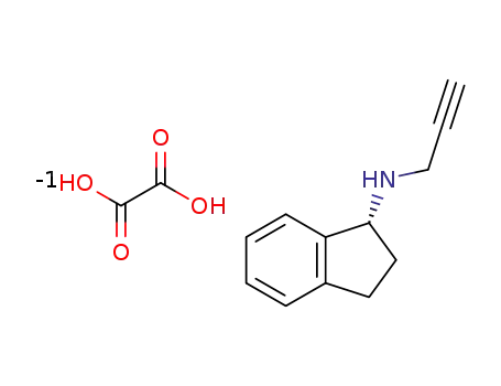 (R)-(+)-n-propargyl-1-aminoindane oxalate