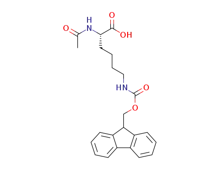 N2-acetyl-N6-[(9H-fluoren-9-ylmethoxy)carbonyl]-L-lysine