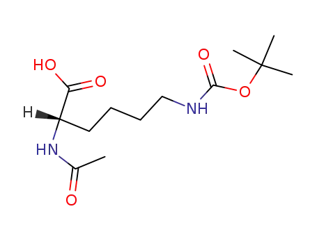 N2-acetyl-N6-(tert-butyloxycarbonyl)-L-lysine