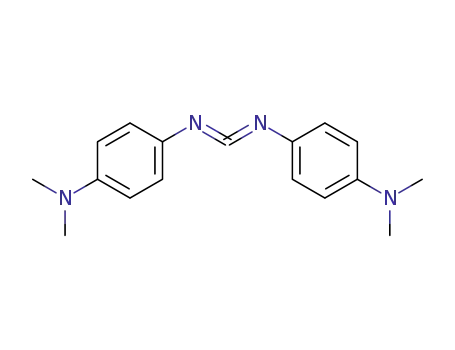 Molecular Structure of 738-65-8 (4-[(4-dimethylaminophenyl)iminomethylideneamino]-N,N-dimethyl-aniline)