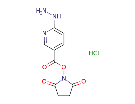 Succinimidyl hydrazinium nicotinate hydrochloride