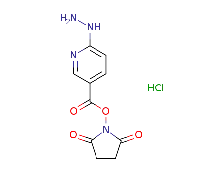 2,5-Dioxopyrrolidin-1-yl 6-hydrazinylnicotinate hydrochloride