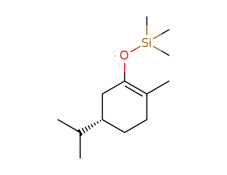 1-[(5S)-2-methyl-5-(methylethyl)cyclohex-1-enyloxy]-1,1-dimethyl-1-silaethane