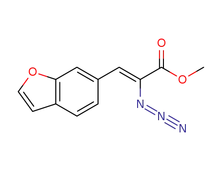 (Z)-methyl 2-azido-3-(benzofuran-6-yl)acrylate