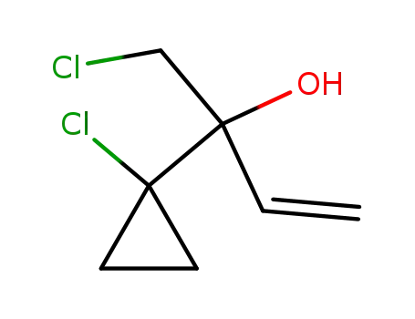 1-chloro-2-(1-chlorocyclopropyl)-3-buten-2-ol