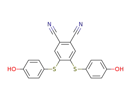 4,5-bis((4-hydroxyphenyl)thio)phthalonitrile