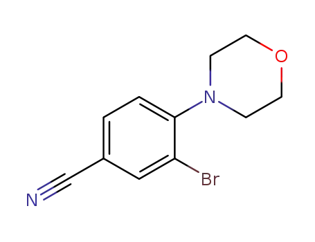 3-bromo-4-morpholinobenzonitrile