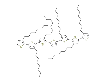 3,3',3'',3'''',3''''',3''''''-hexaoctyl-2,5’:2’,5’’:2’’,2’’’:5’’’,2’’’’:5’’’’,2’’’’’:5’’’’’,2''''''-heptathiophene