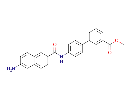 methyl 4'-(6-amino-2-naphthamido)biphenyl-3-carboxylate