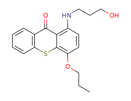 1-[(3-hydroxypropyl)amino]-4-propoxy-9H-thioxanthen-9-one