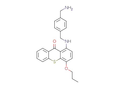 1-{[4-(Aminomethyl)benzyl]amino}-4-propoxy-9H-thioxanthen-9-one