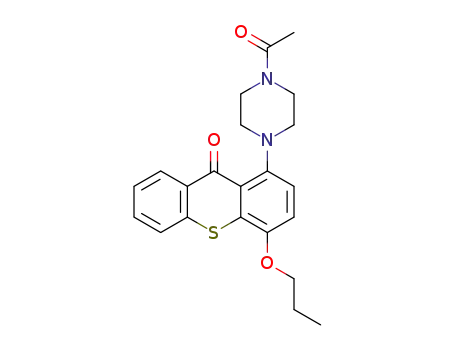 1-(4-acetylpiperazin-1-yl)-4-propoxy-9H-thioxanthen-9-one