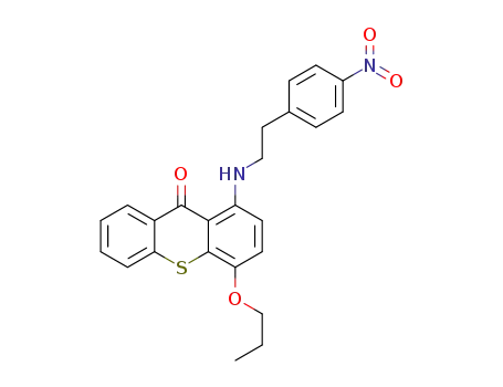 1-{[2-(4-nitrophenyl)ethyl]amino}-4-propoxy-9H-thioxanthen-9-one