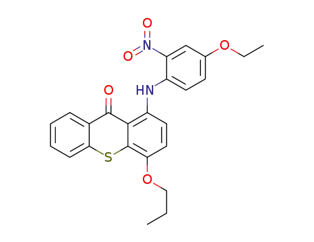 1-[(4-Ethoxy-2-nitrophenyl)amino]-4-propoxy-9H-thioxanthen-9-one