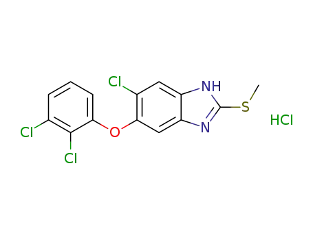 6-chloro-5-(2,3-dichlorophenoxy)-2-(methylthio)-1H-benzimidazole hydrochloride