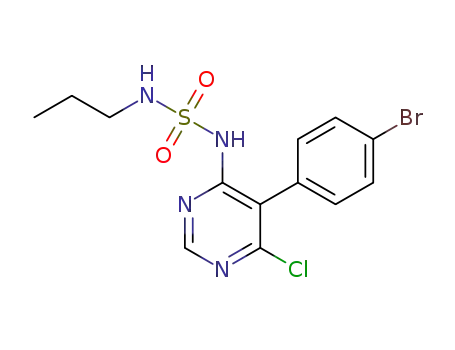 SulfaMide, N-[5-(4-broMophenyl)-6-chloro-4-pyriMidinyl]-N'-propyl- CAS NO.: 1393813-42-7