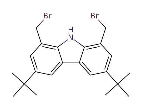 1,8-bis(bromomethyl)-3,6-di-tert-butyl-9H-carbazole