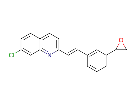 7-chloro-2-[(E)-2-(3-oxiranylphenyl)vinyl]quinoline