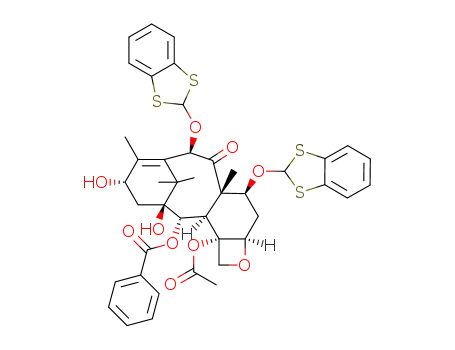 7,10-di-O-1,3-benzodithiolan-2-yl-10-DAB