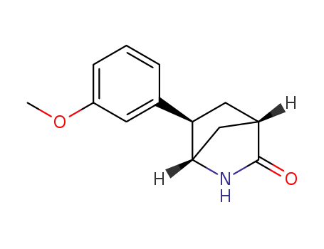 (1S,4S,6R)-6-(3-methoxyphenyl)-2-azabicyclo[2.2.1]heptan-3-one