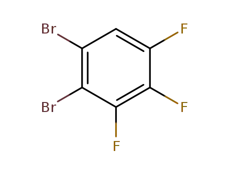Molecular Structure of 17299-94-4 (1,2-DIBROMO-3,4,5-TRIFLUOROBENZENE)