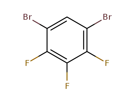 Molecular Structure of 17299-95-5 (1,5-dibromo-2,3,4-trifluorobenzene)