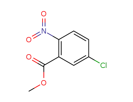 Molecular Structure of 51282-49-6 (Methyl 5-chloro-2-nitrobenzoate)