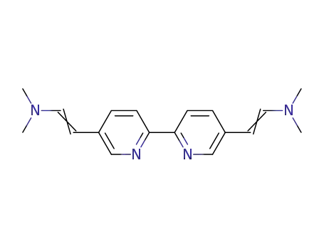 (2-(4′-(2-dimethylaminovinyl)-(2,2′)-bipyridinyl-4-yl)vinyl)dimethylamine