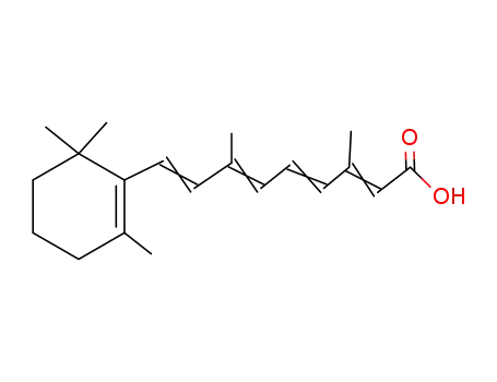 Molecular Structure of 97950-17-9 (Retinoic acid, cis-)