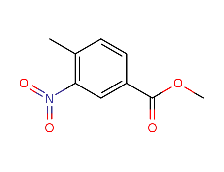 Molecular Structure of 7356-11-8 (4-Methyl-3-nitrobenzoic acid methyl ester)