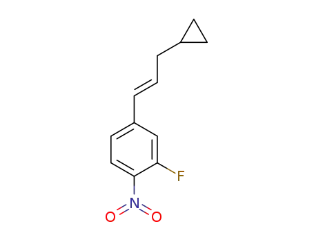 4-[(1E)-3-cyclopropylprop-1-en-1-yl]-2-fluoro-1-nitrobenzene