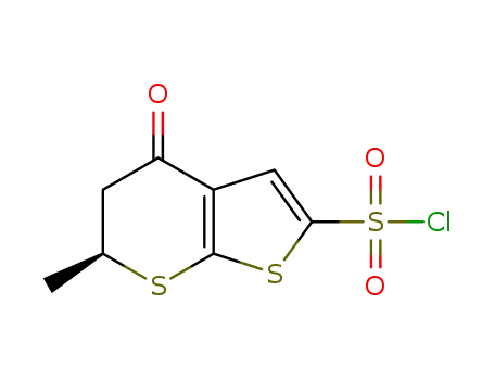 (S)-6-methyl-4-oxo-5,6-dihydro-4H-thieno[2,3-b]thiopyran-2-sulfonyl chloride