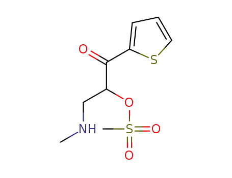 3-N-methylamino-1-(2-thienyl)-1-propanone methanesulphonate