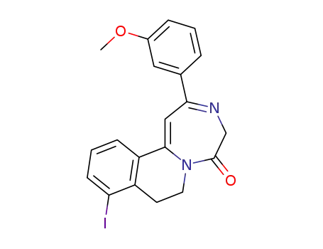 9-iodo-2-(3-methoxyphenyl)-7,8-dihydro-[1,4]diazepino[7,1-a]isoquinolin-5(4H)-one