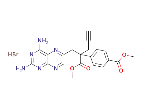 10-propargyl-10-carbomethoxy-4-deoxy-4-amino-10-deazapteroic acid methyl ester hydrobromide salt