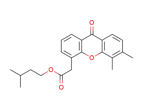 isopentyl 2-(5,6-dimethyl-9-oxo-9H-xanthen-4-yl)acetate