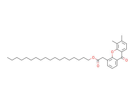 2-(5,6-dimethylxanthone-4-yl)acetic acid octadecyl ester